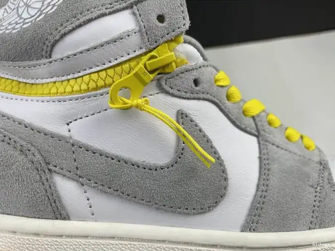 Cheap MAX Smoke Jordan Switch Light Air 1 High CW6576-100 0608